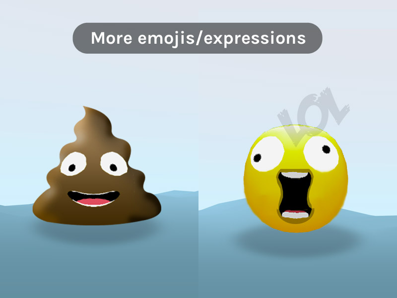 New emojis/expressions