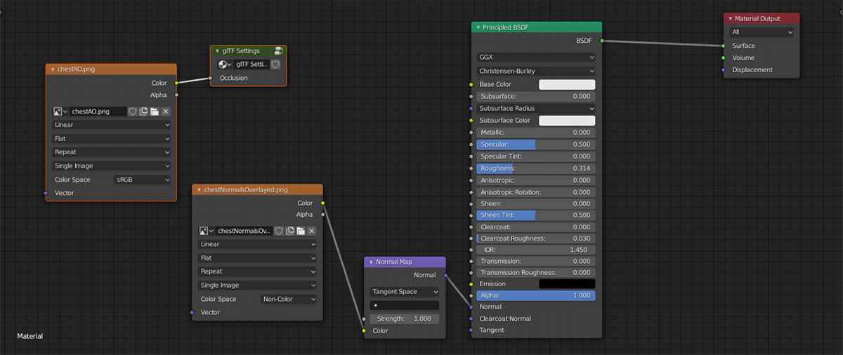 Steps to shading BSDF with Blender 2.80